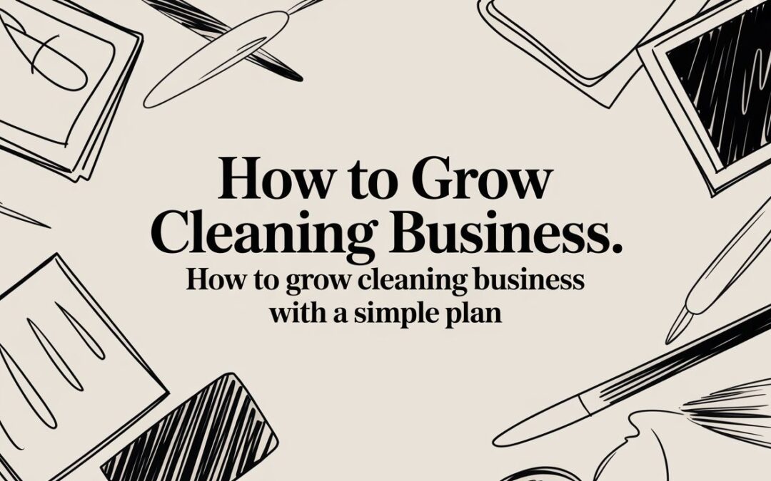 How to Grow Cleaning Business: Your Actionable Plan for Scaling Profitably
