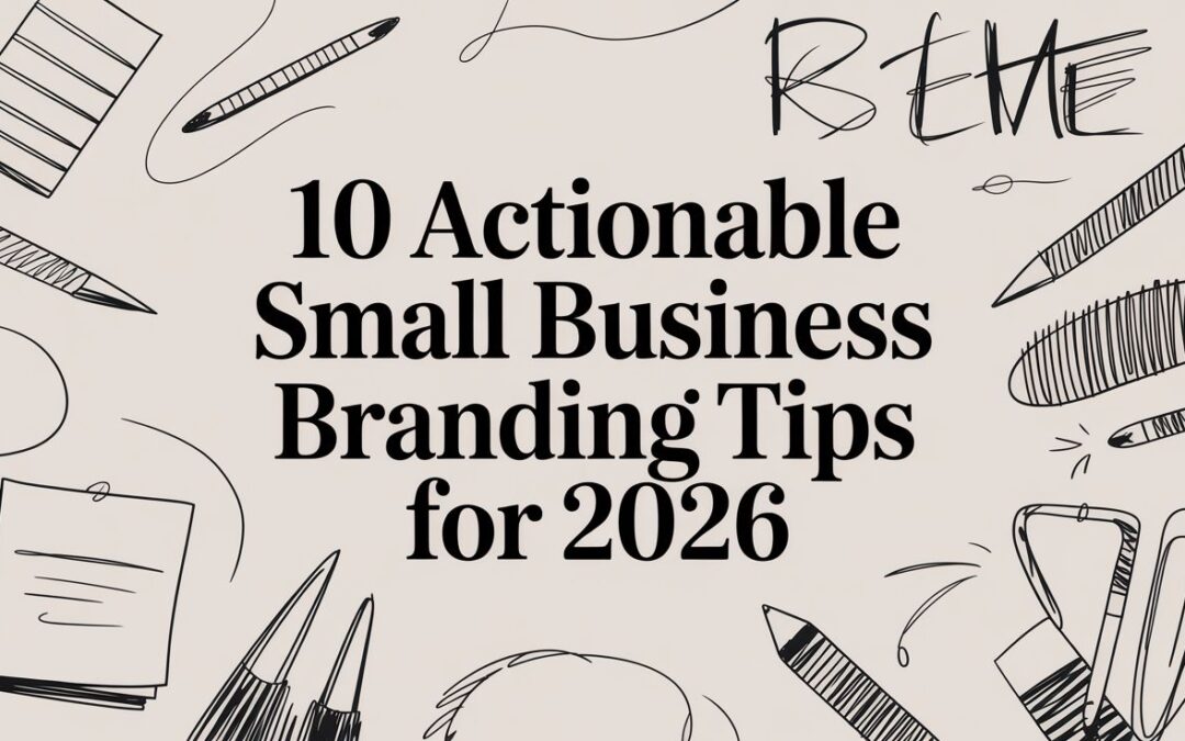 10 Actionable Small business branding tips for 2026