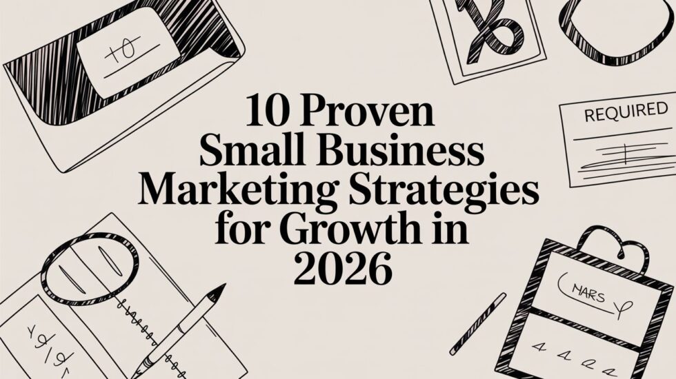 10 Proven Small Business Marketing Strategies for Growth in 2026