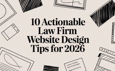 10 Actionable Law Firm Website Design Tips for 2026