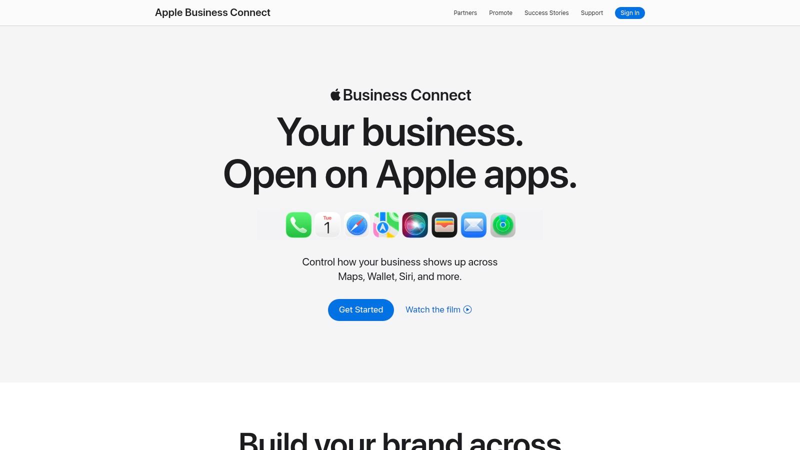 Apple Business Connect (Apple Maps)