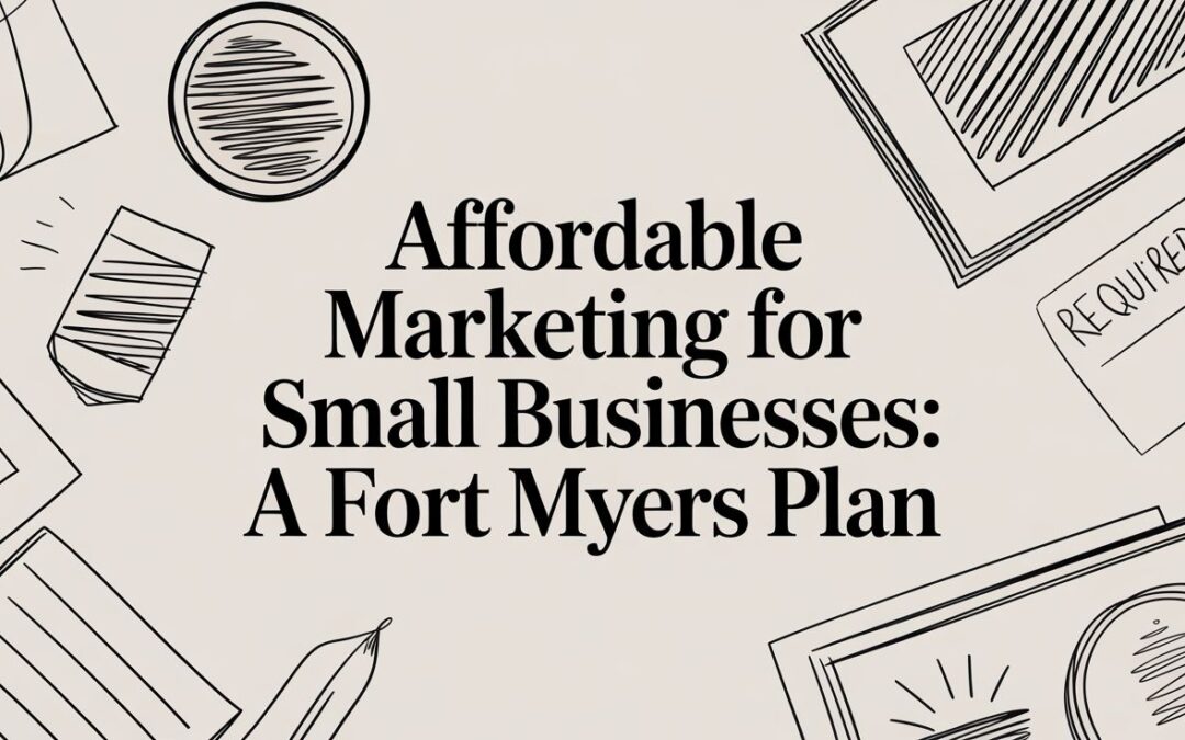 Affordable Marketing for Small Businesses: A Fort Myers Plan