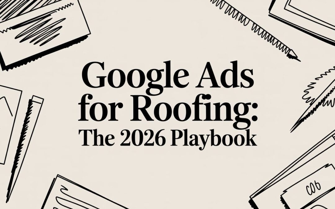 Google Ads for Roofing: The 2026 Playbook