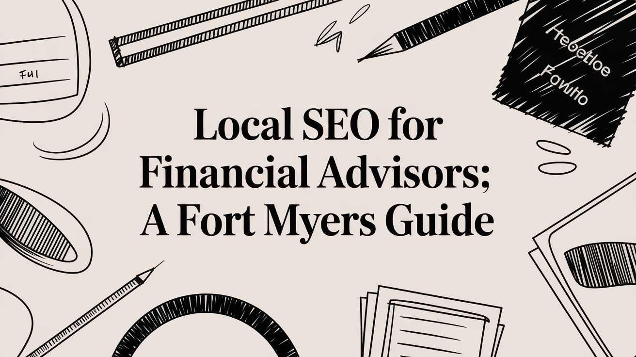 local-seo-for-financial-advisors-desk-illustration