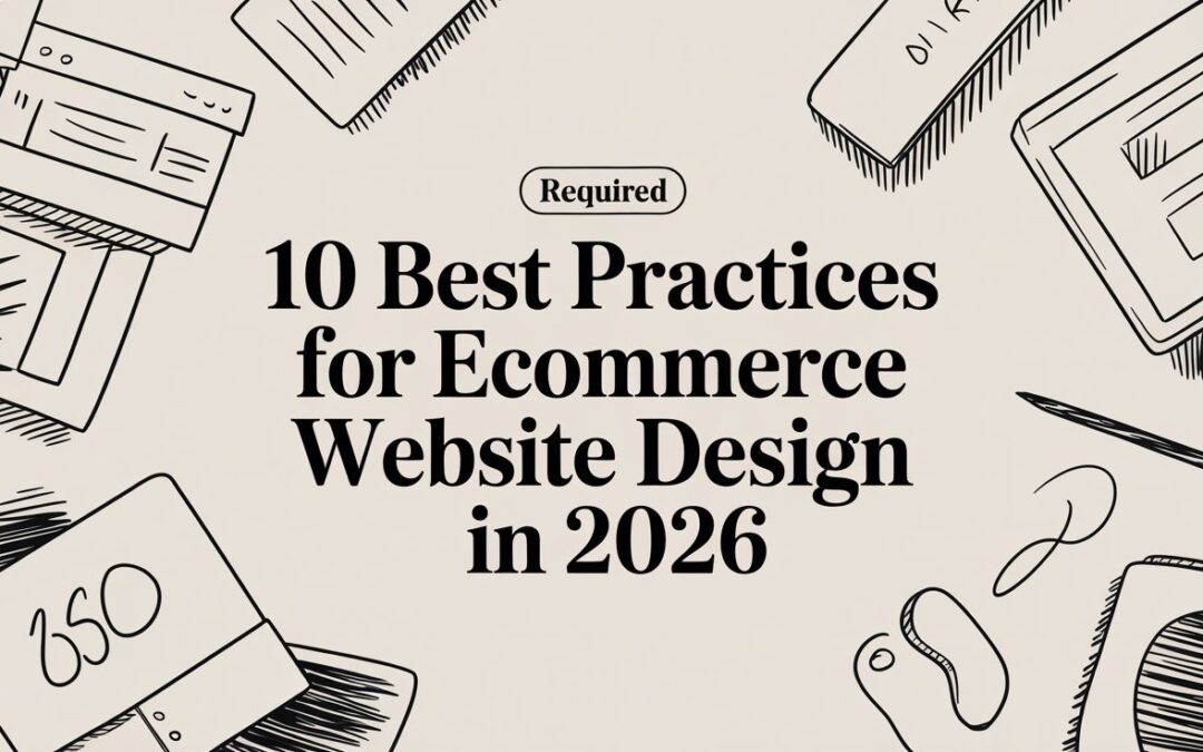 10 Best Practices for Ecommerce Website Design in 2026