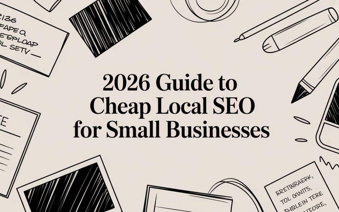 2026 Guide To Cheap Local SEO For Small Businesses