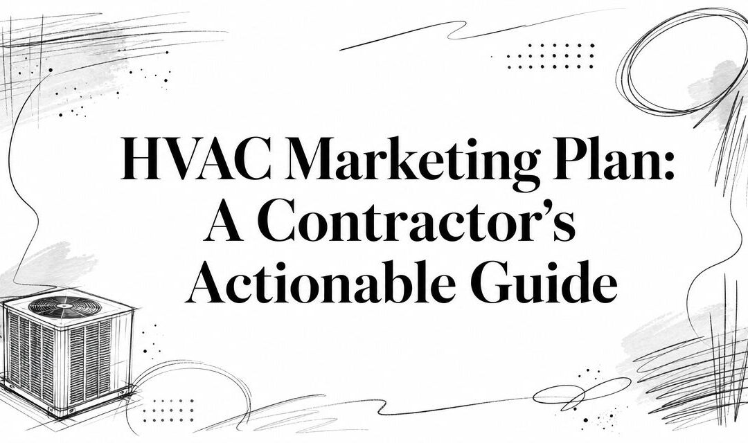 HVAC Marketing Plan: A Contractor’s Actionable Guide