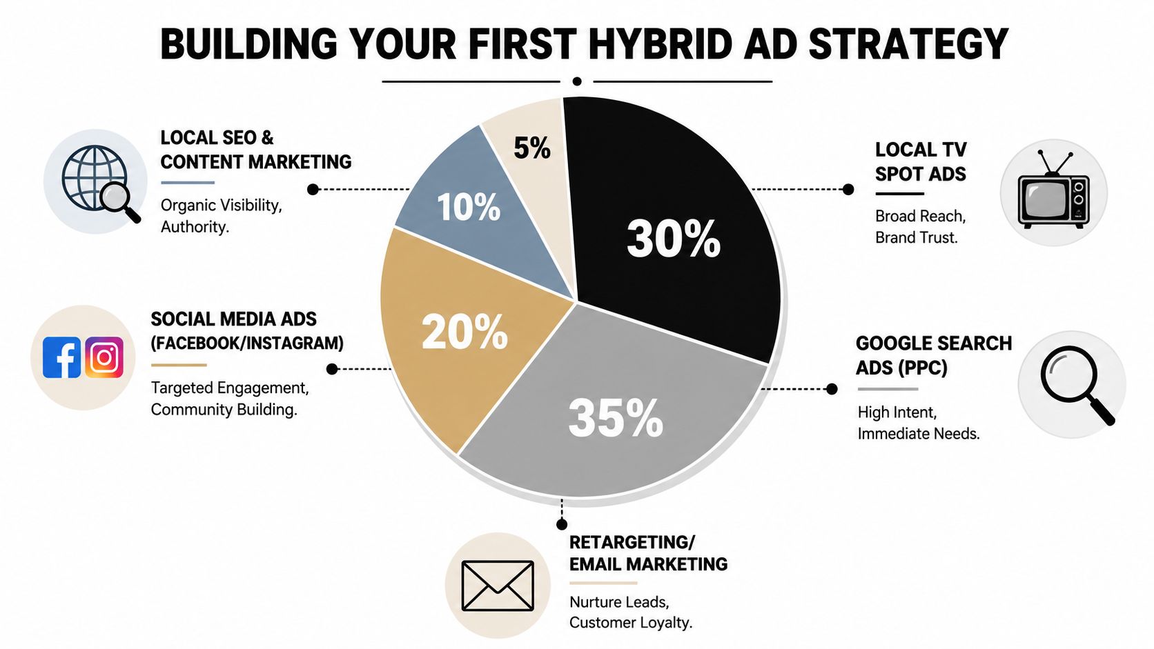 How to Build Your First Hybrid Ad Strategy