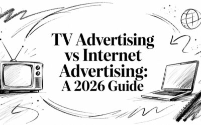 TV Advertising vs Internet Advertising: A 2026 Guide
