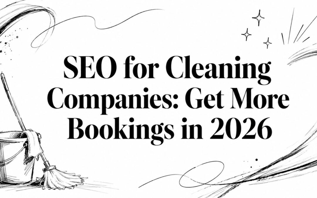 SEO for Cleaning Companies: Get More Bookings in 2026