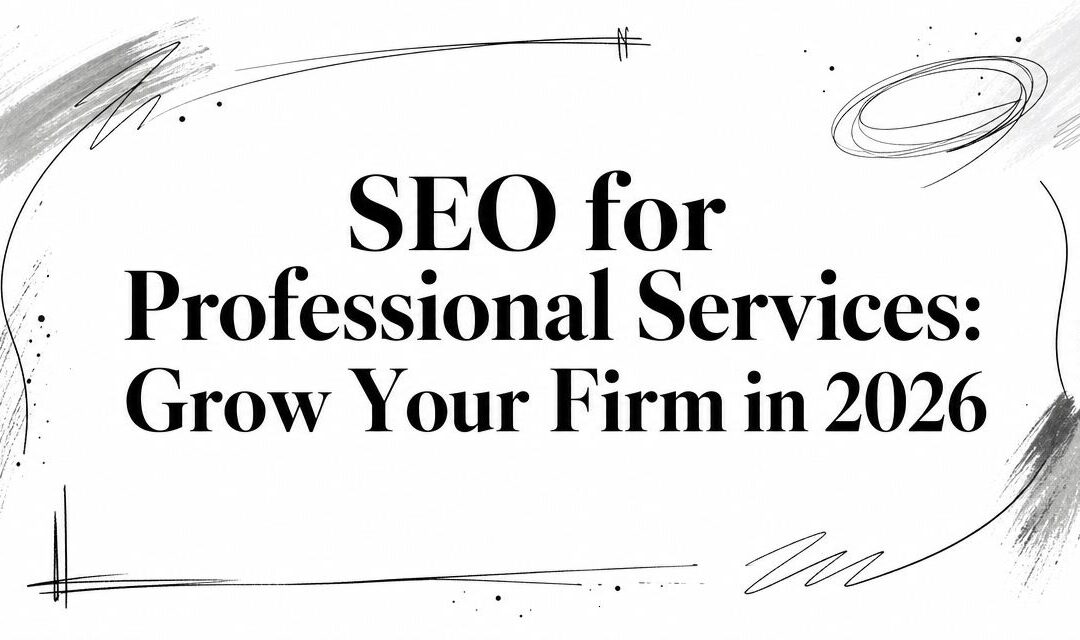 SEO for Professional Services: Grow Your Firm in 2026