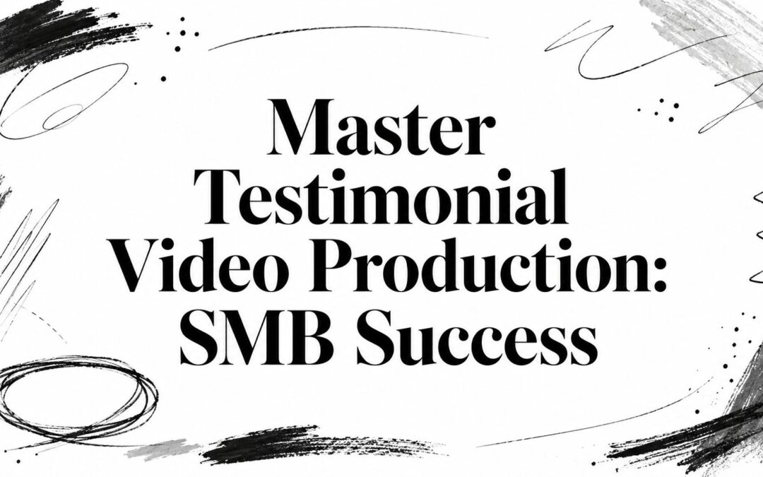 Master Testimonial Video Production: SMB Success
