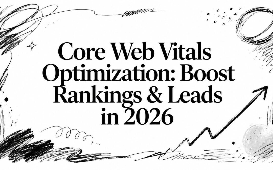 Core Web Vitals Optimization: Boost Rankings & Leads in 2026