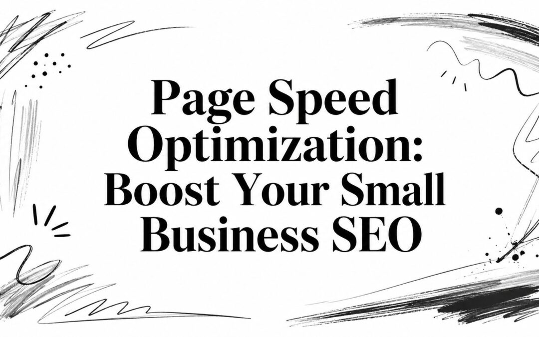 Page Speed Optimization: Boost Your Small Business SEO