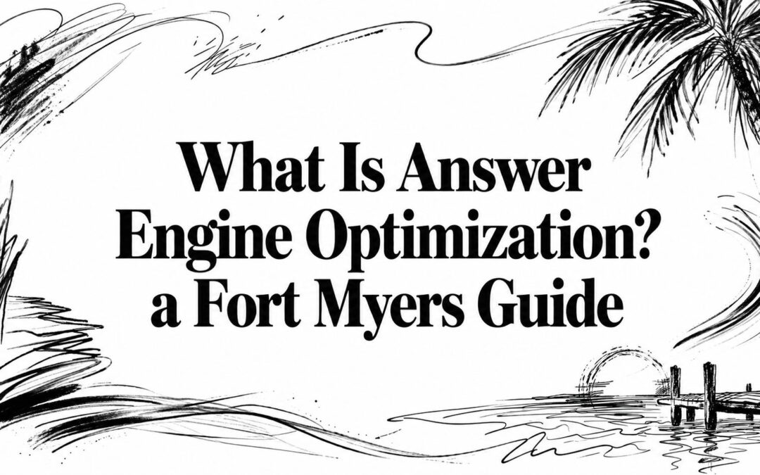 What Is Answer Engine Optimization? a Fort Myers Guide