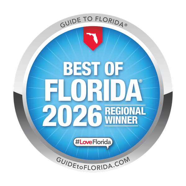 Guide to Florida Best of Florida 2026 Regional Winner seal