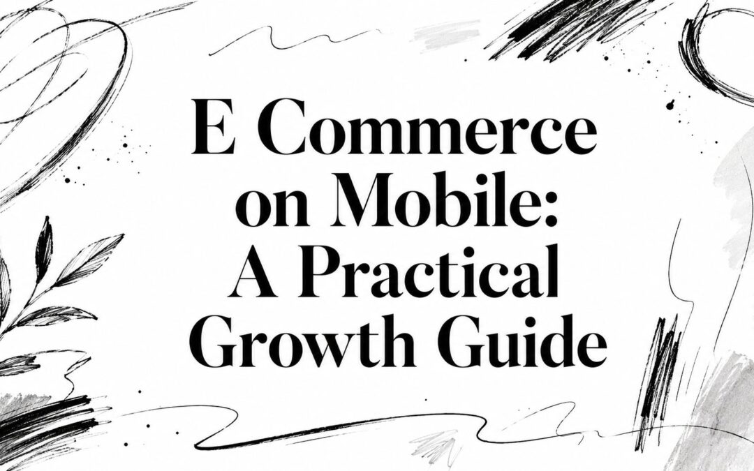 E Commerce on Mobile: A Practical Growth Guide