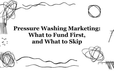 Pressure Washing Marketing: What to Fund First, and What to Skip